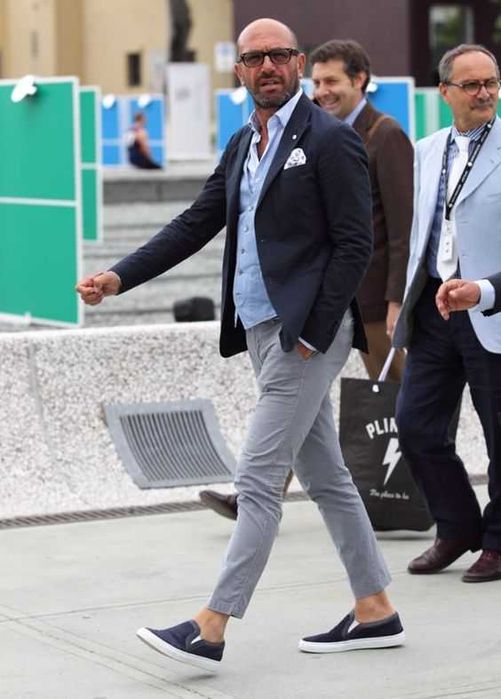 Pantofi sport casual 44 mocasini slip on Kiomi piele naturala moale