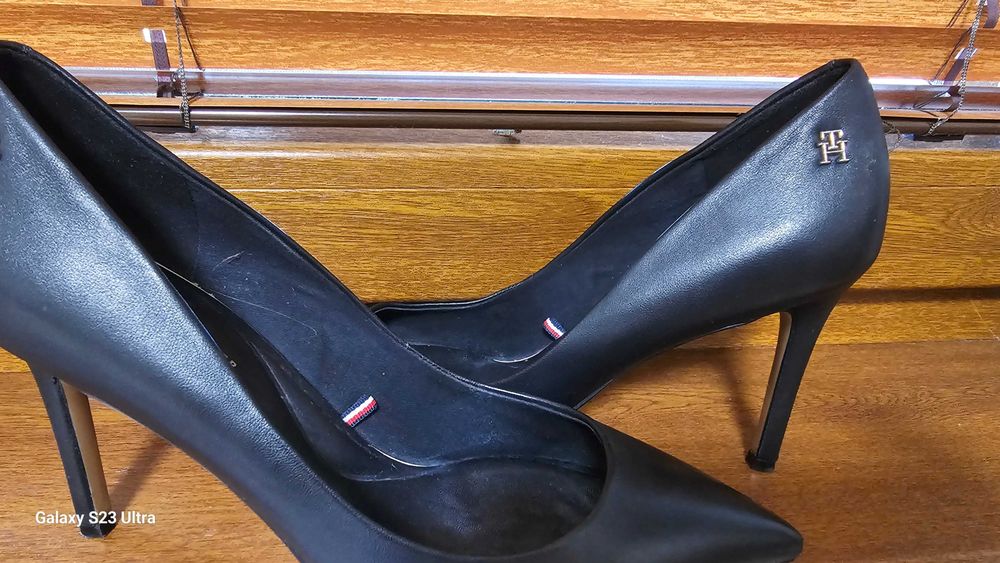 Дамски елегантни обувки на ток, Tommy Hilfiger