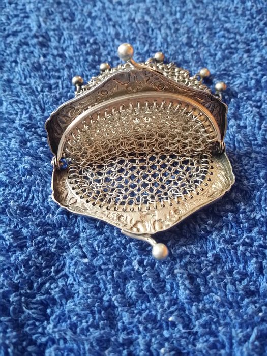 Portofel/pormoneu argint 950 franta raritate