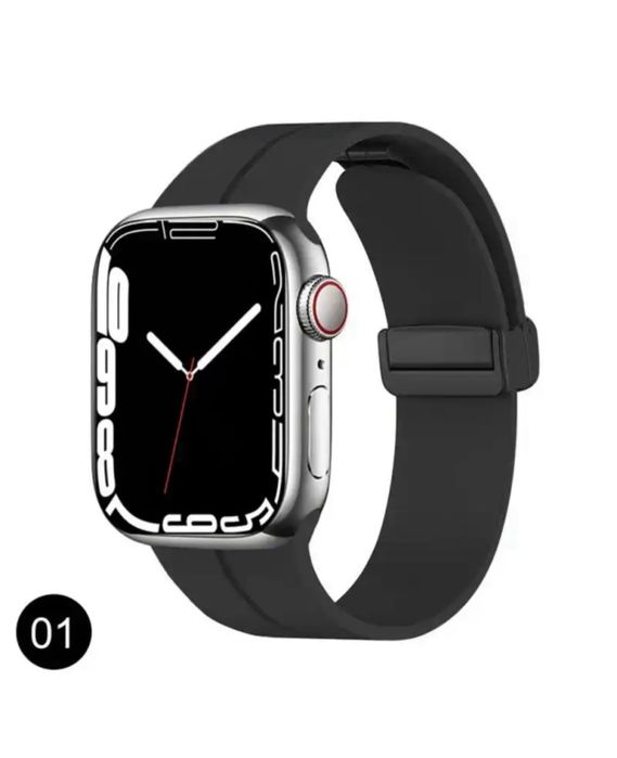 Curea Ceas Apple Watch TPU Magnetic Husa Folie Silicon