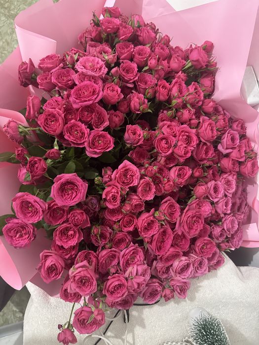 Кустовые розы 10