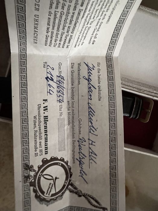 Ceas JungHans Meister antic 1964