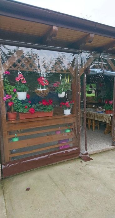 Prelata pentru Terasa Cristal Impermebila si Transparenta prot UV!