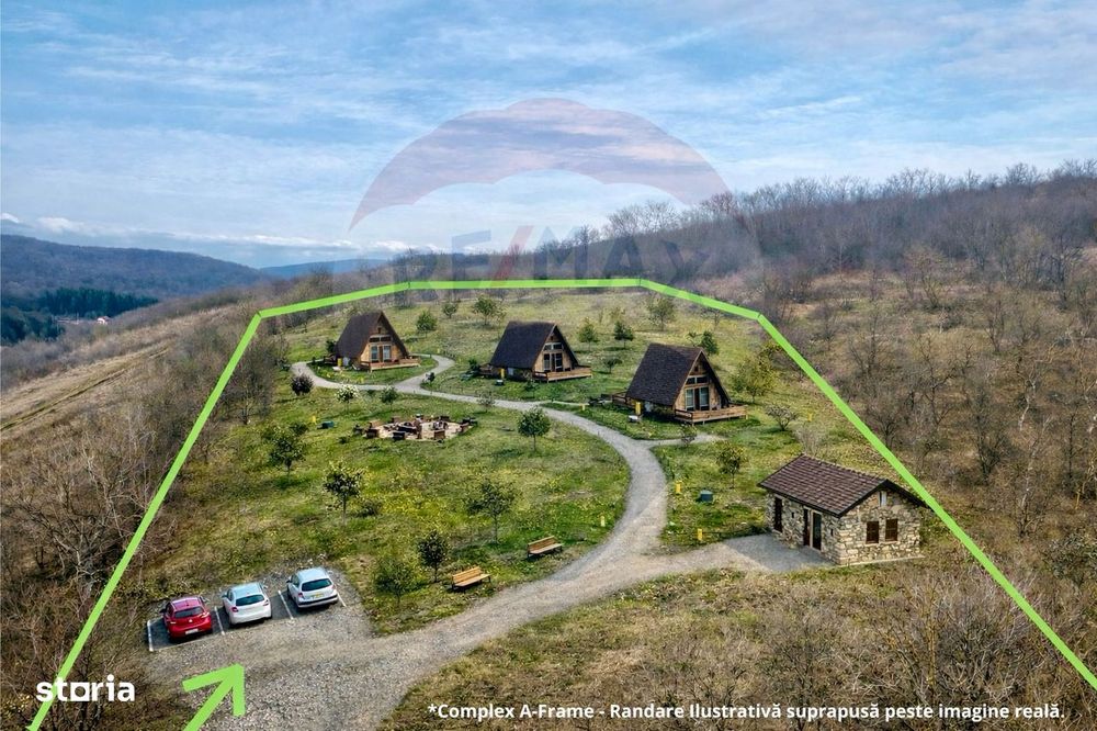 Teren Intravilan 4900mp Dabaca - Cluj - Proiect Turism Rural