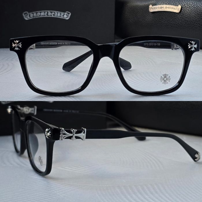 Очила за компютър Диоптрични рамки прозрачни слънчеви chrome hearts