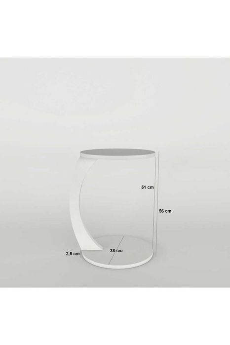 Подвижна помощна масичка за дневна/ хол с колелца, холна маса