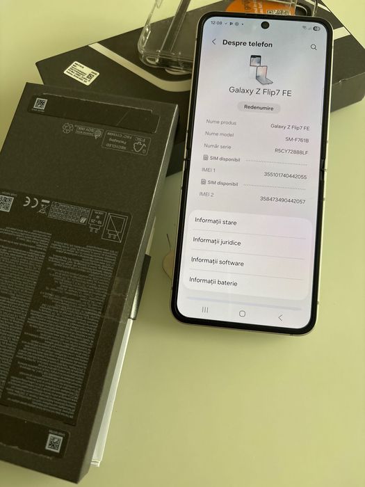 Samsung Galalaxy Z Flip7 FE