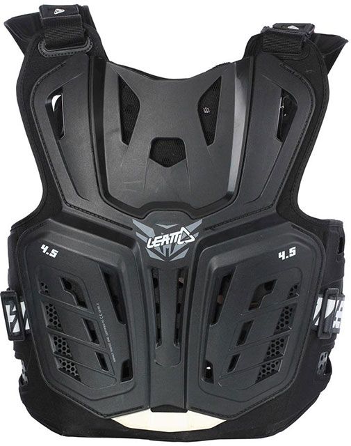 Leatt нагръдник 4.5 Бял и Черен протектор мотокрс ендуро нов Мото Мото