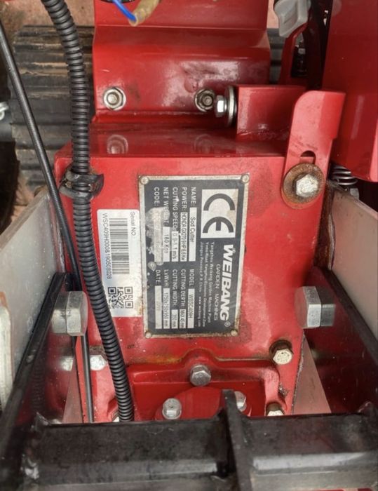 masina profesionala de decopertat gazon weibang wbsc409h cu motor honda gx270 9cp