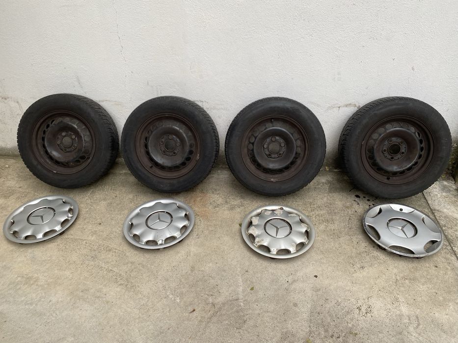 Зимни гуми с джанти с тасове 195/65/15 Mercedes-Benz