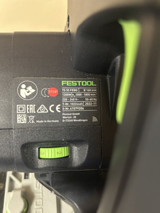 Circular Festool TS 55 FEBQ