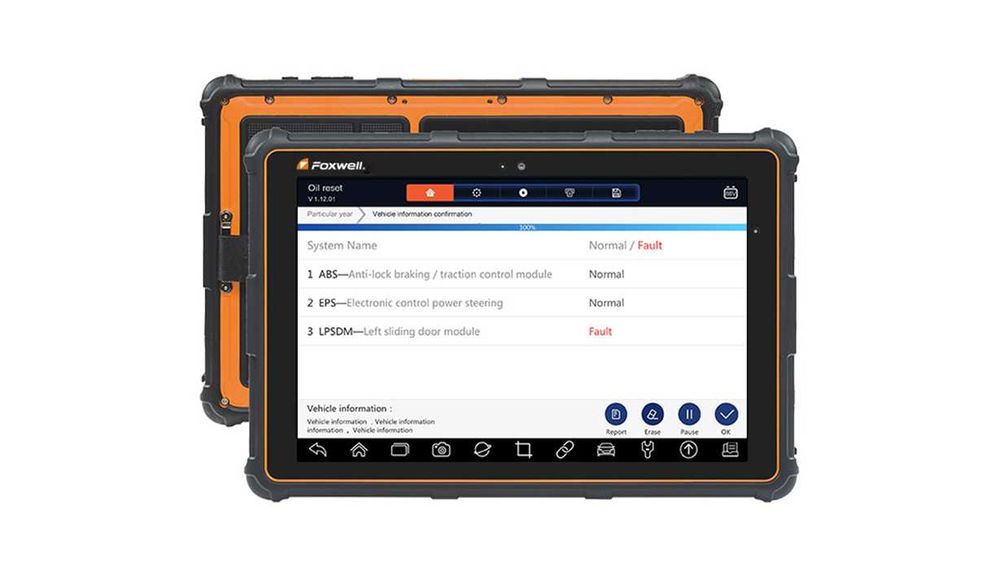 Профессиональный мультимарочный сканер Foxwell i70Pro