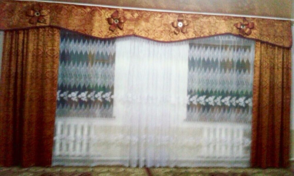 Шторы и ламбрекен занавеска