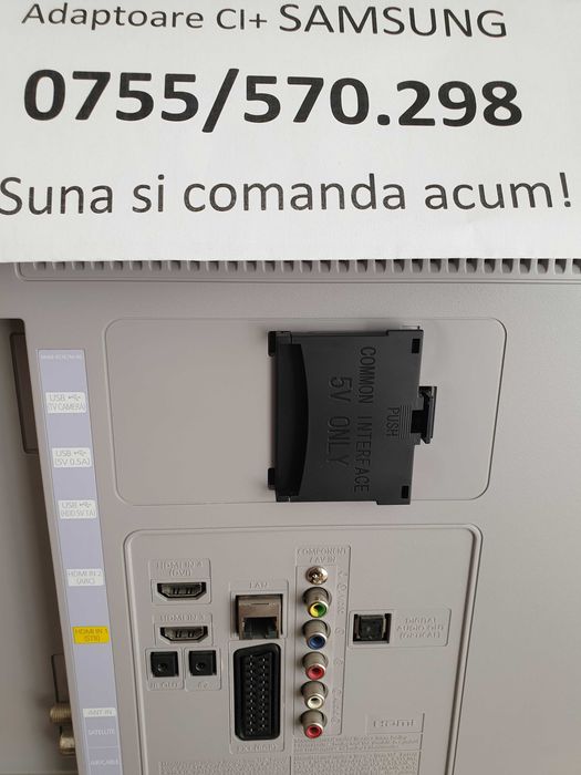 Adaptor CI+ Samsung Common interface 5V pentru smartcard Digi