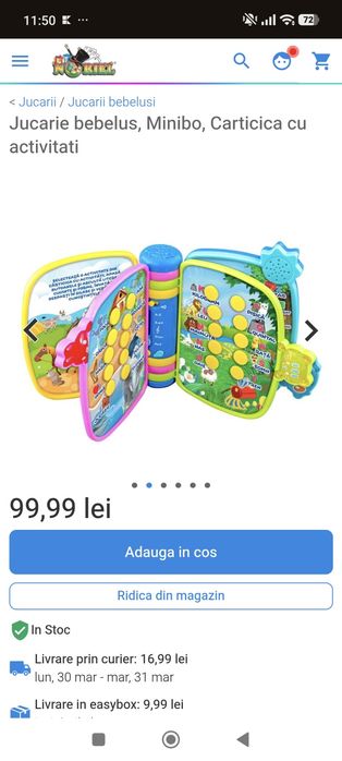 Carte interactiva educativa Noriel