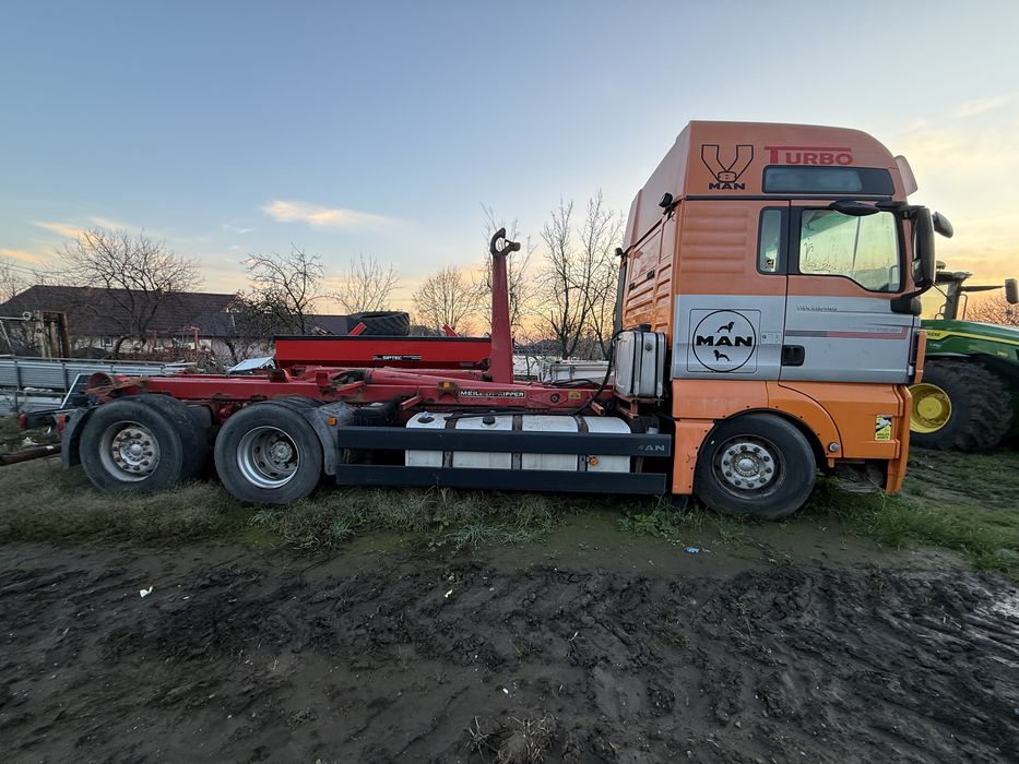 Man TGX 26.480 abrollkipper