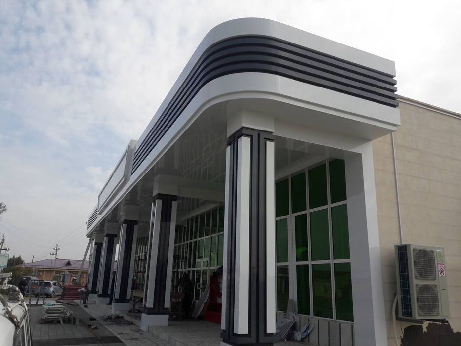 Алюкабонд мантаж в самарканд аликаыон alkafon alikafon