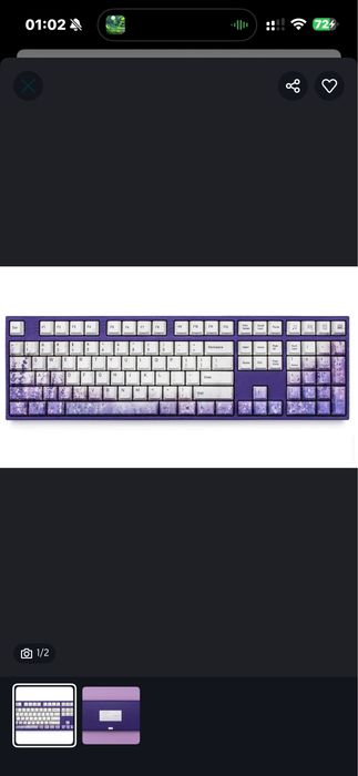 Клавиатура varmilo lavender va108m