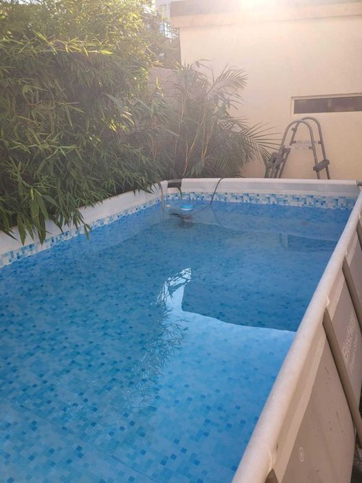 Piscina Bestway Power Steel 4.04m x 2.01m x 1m pompa filtrare nisip Intex inclusa in pret