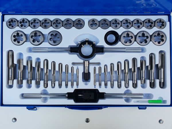 Set metric profesional de tarozi si filiere mari 45 piese