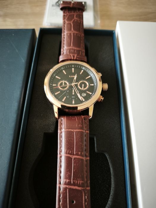 Часовник Lige Chronograph - Чисто Нов