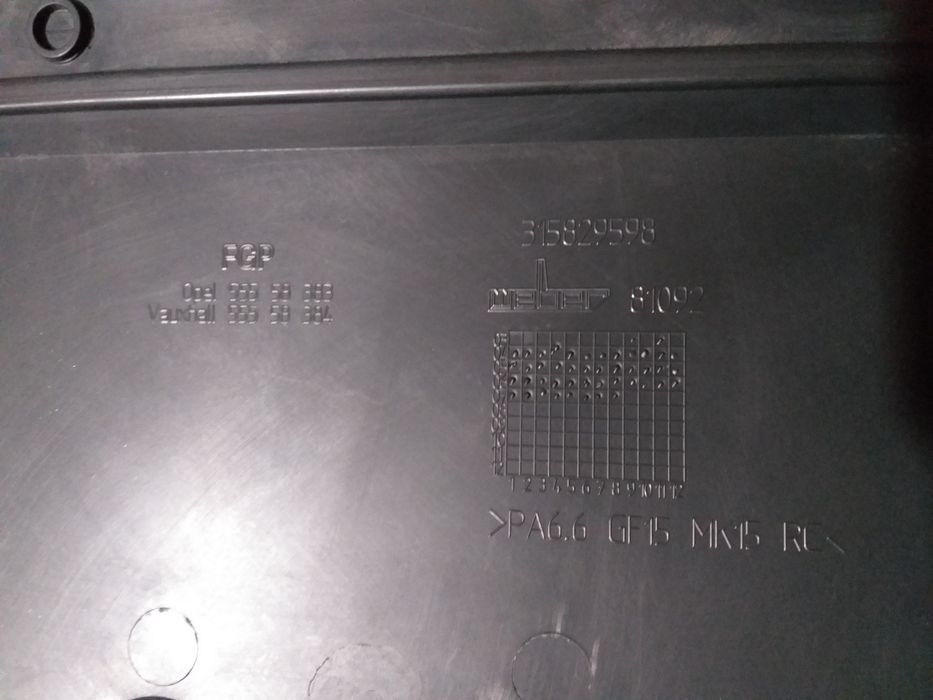 Capac Motor Auto Opel  1.9 CDTI