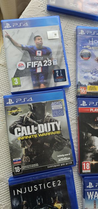 PS4 и коллекция игр