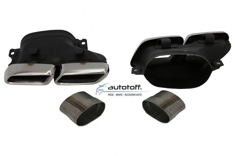 Difuzor bara spate Mercedes GLE W166 (15-18) Chrome Look AMG