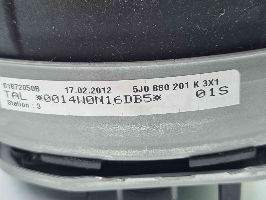 Airbag volan Skoda Fabia 2 Combi (5J, 545) [Fabr 2007-2014] 5J0880201