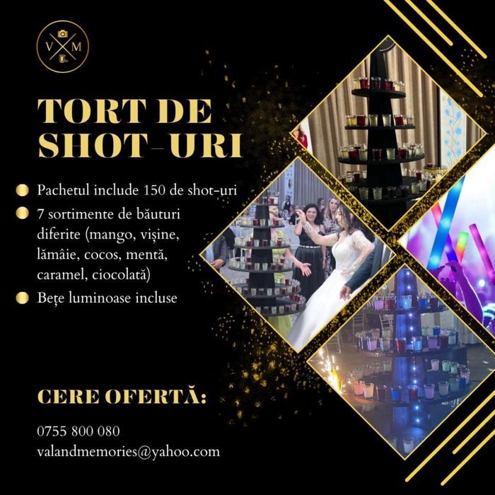 Tortul Mirelui / tort shoturi