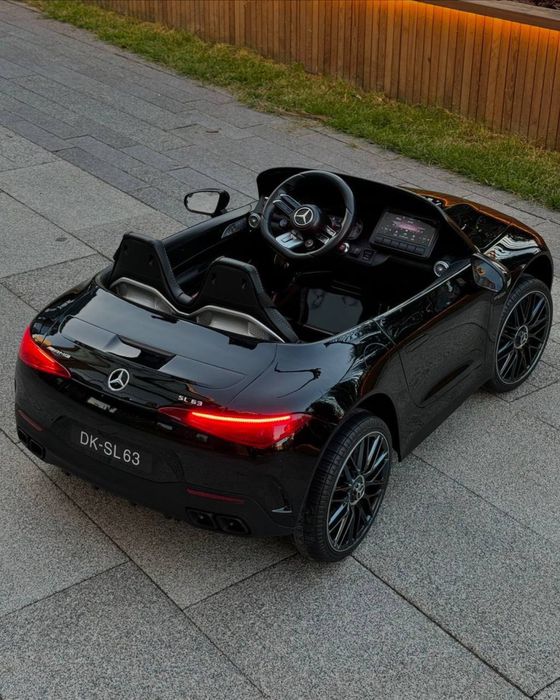 Детская машина Mercedes Benz SL63 AMG 24V Monitor электромобиль лиценз