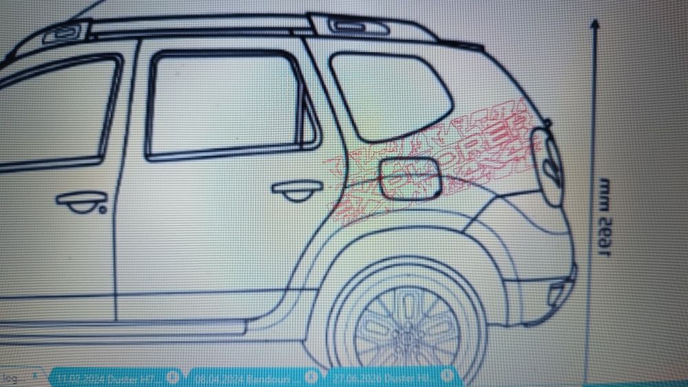 Set autocolant Explorer 4x4 Dacia Duster