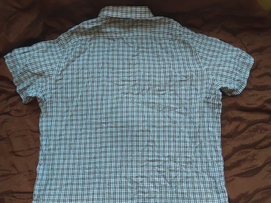 Walbusch оригинална голяма риза  XXXL размер, къс ръкав
