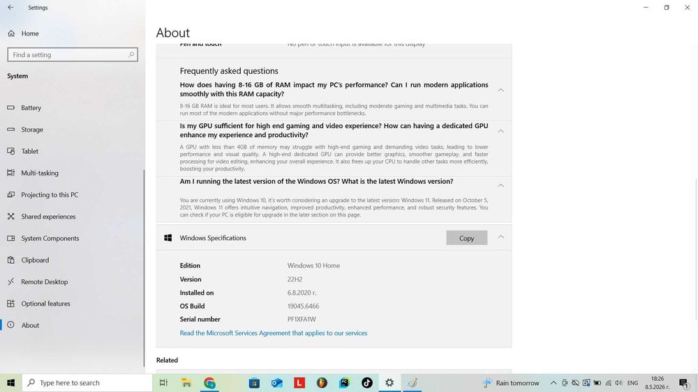 Лаптоп Lenovo Ideapad S145 15''