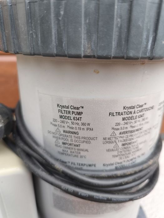 Pompa recirculare Intex 56634 piscina