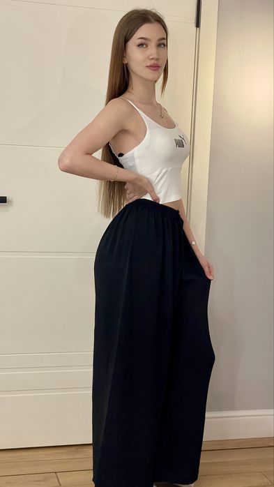 Кюлоты из ткани сингапур