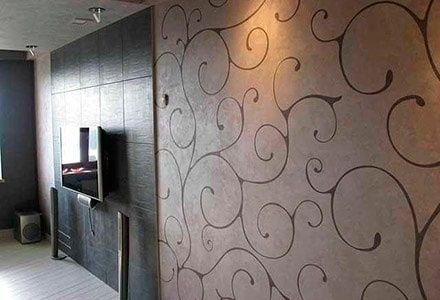 Поклейка обоев любой сложности