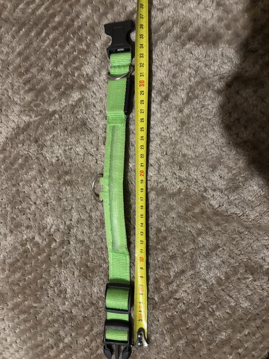 Светеща каишка за куче с USB зареждане