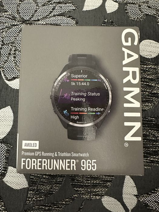 Garmin Forerunner 965 TitaniumDLC CarbonGrey 47mm NOU nu Fenix 8 7 Pro