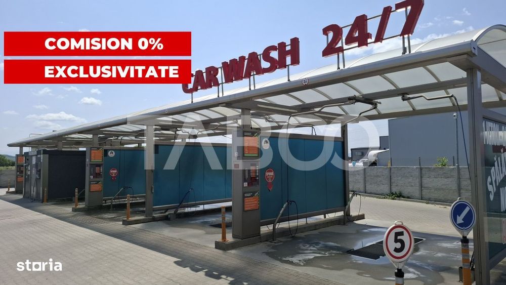 Spalatorie Auto 6 statii Self-Wash de vanzare  – Terezian Sibiu