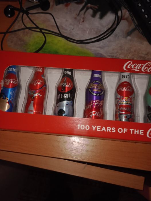 Set sticle ornamentale coca cola