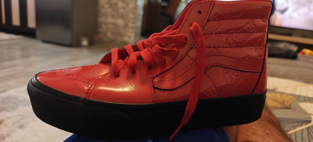 Ghete Vans piele naturala