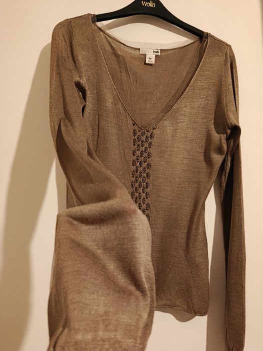 Bluza mătase H&M