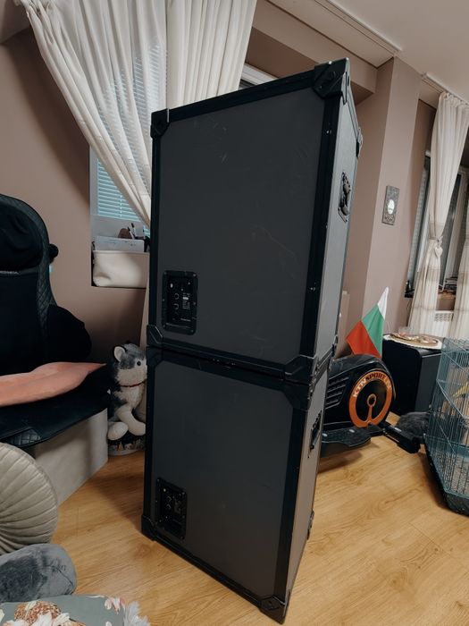 Тонколони Dynacord fe 15.2,стъпало RCF и  миксер Mackie