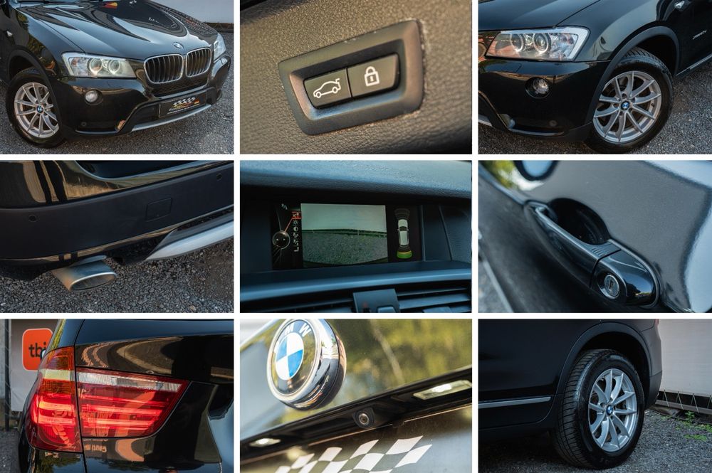 Bmw X3 -2013 - aut - panoramic - keyless - scaune sport - senzori - camere 360 - recent adus in tara