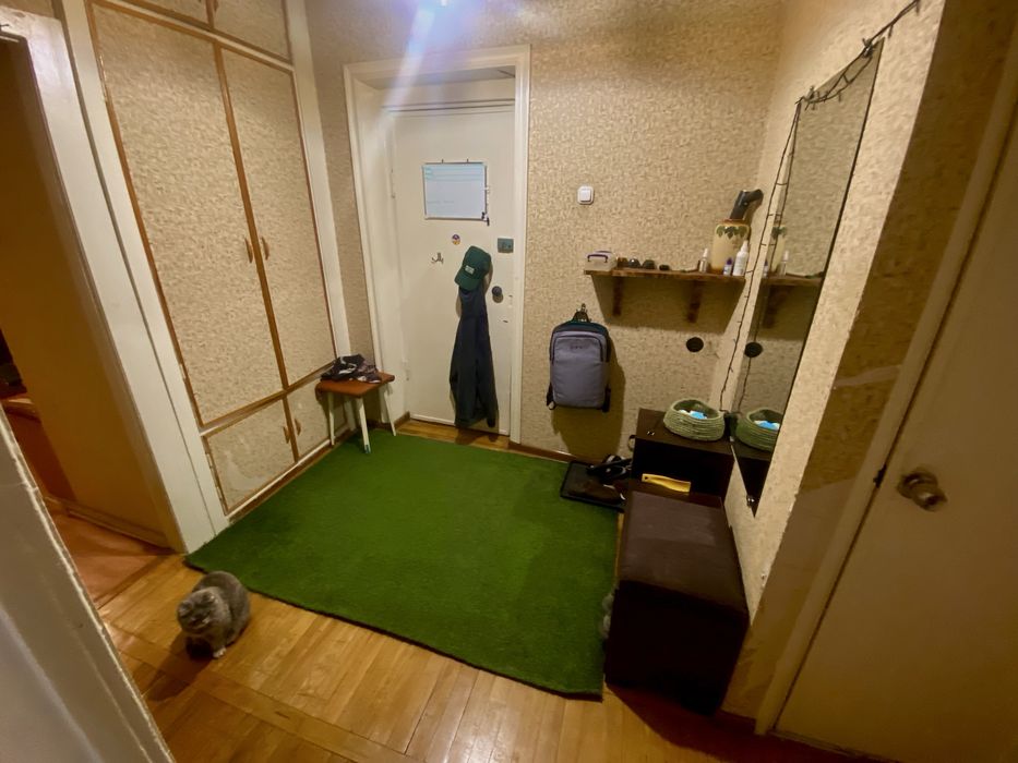 2 xonali kvartira (3 xonaga aylantirilgan)