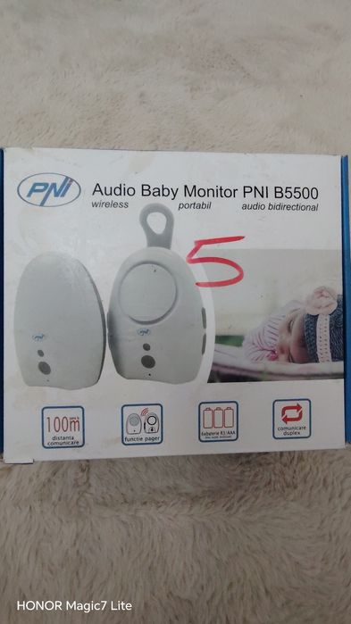 Monitor audio baby portabil