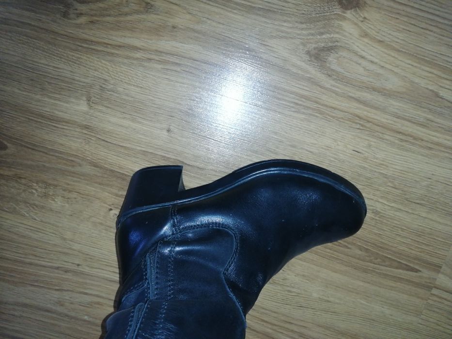 Cizme de piele naturala, Geox