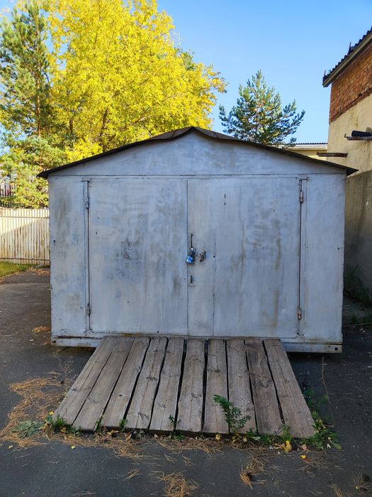 Гараж металлический