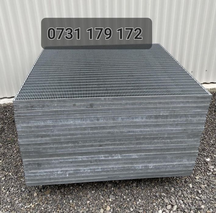 Grătare trepte zincate